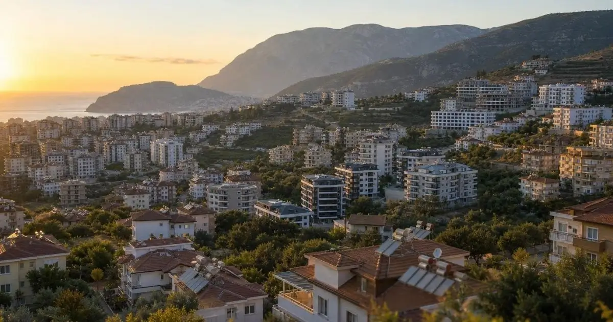 Alanya Çıplaklı mahallesi gelişen yatırım bölgesi manzarası