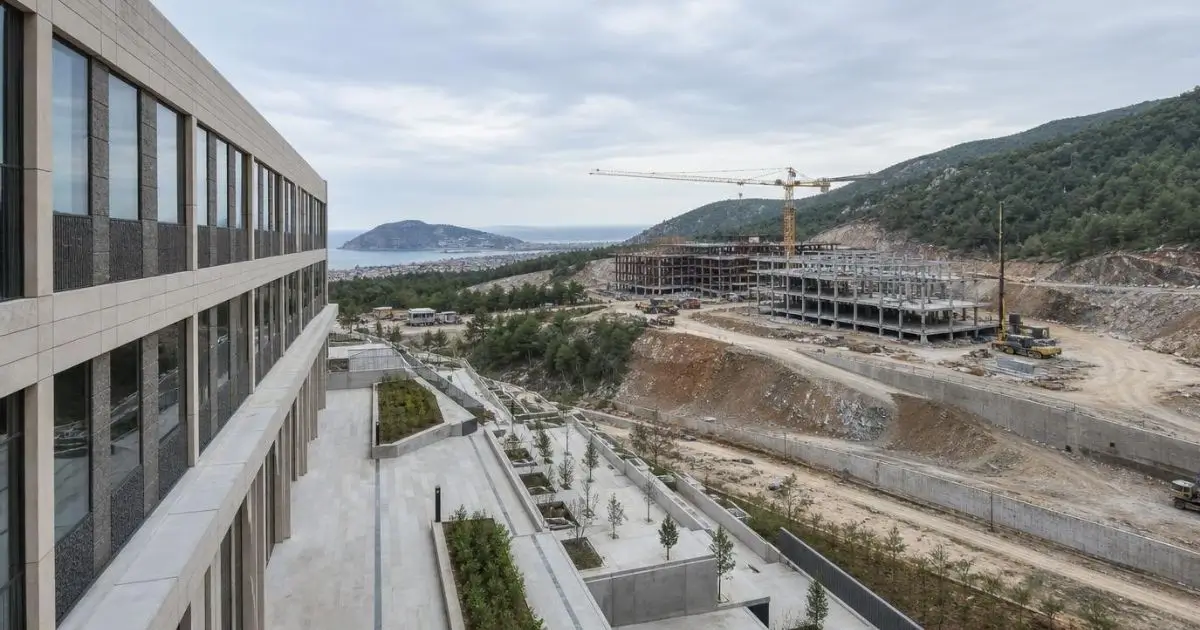 ALKÜ Cikcilli Yerleşkesi inşaat alanı ve kampüs gelişimi