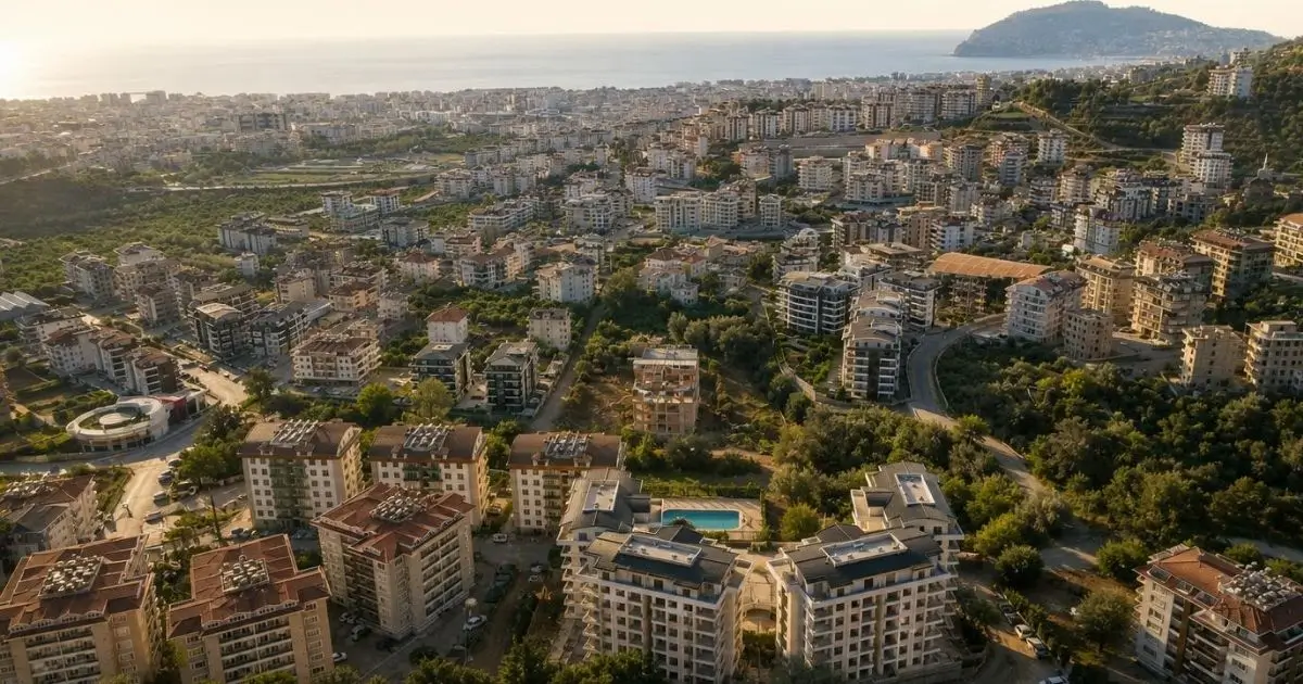 Çıplaklı mahallesi Alanya genel görünüm